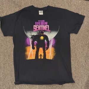 The Iron Sentinel Black T-Shirt
